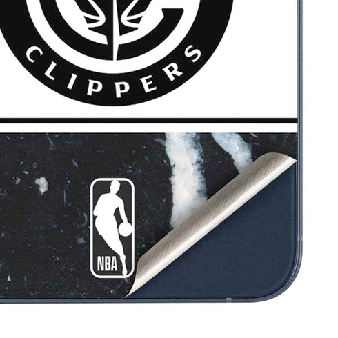 NBA LA Clippers Marble Galaxy A35 5G Skin